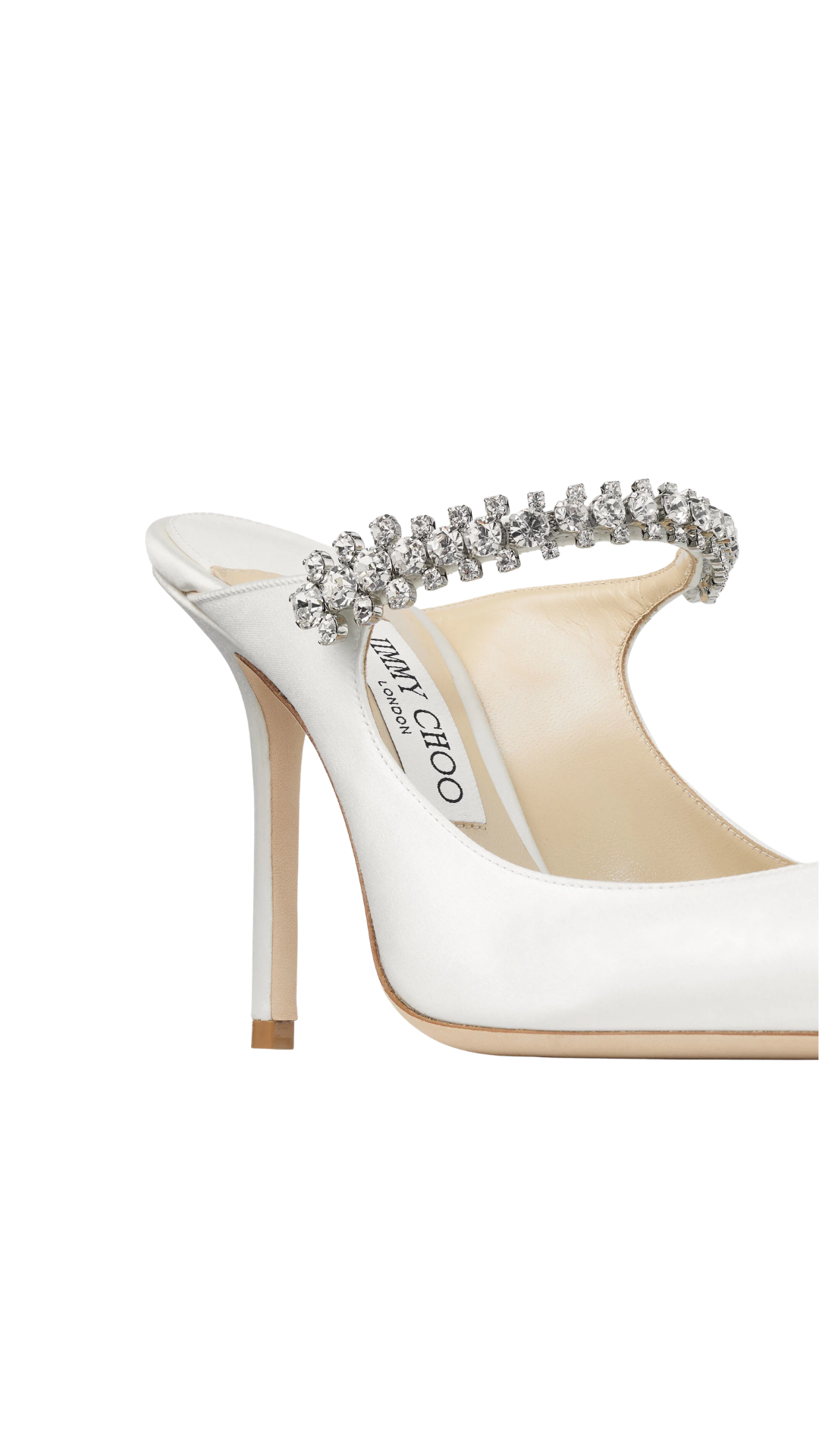Bing 100 Ivory Satin Pumps