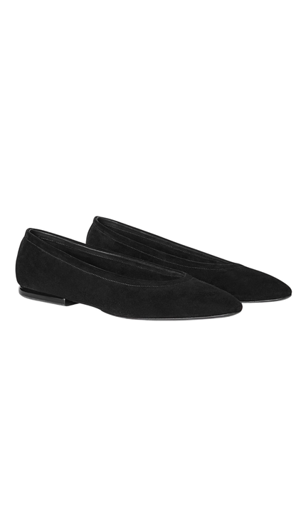 Primula Ballet Flat in Black