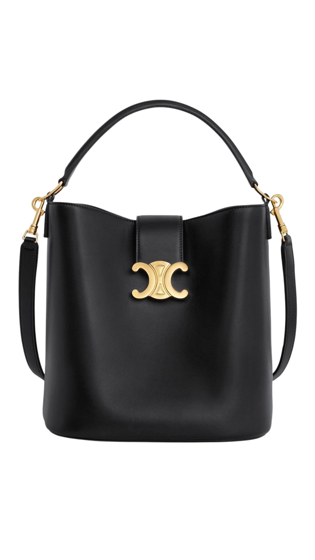 Medium Louise Bag in Black