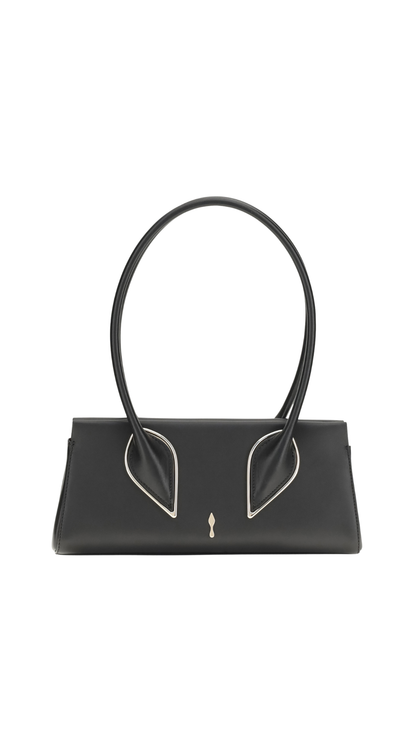 Venus Shoulder Bag - Calf Leather in Black