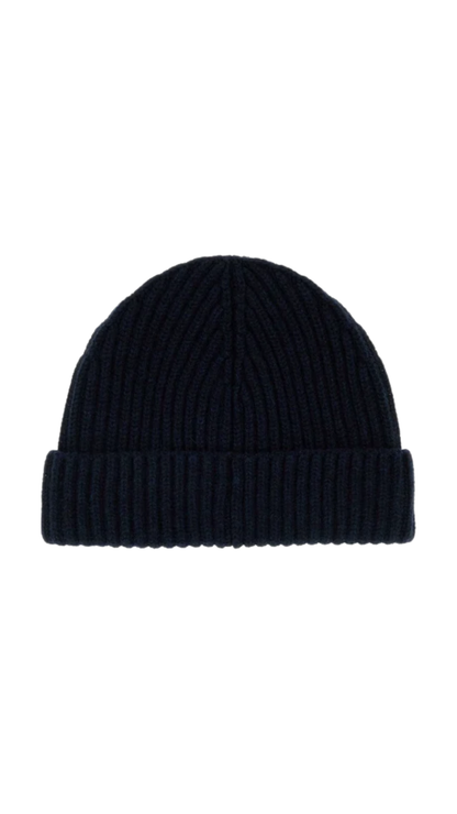 Beanie in Blue Navy Cashmere