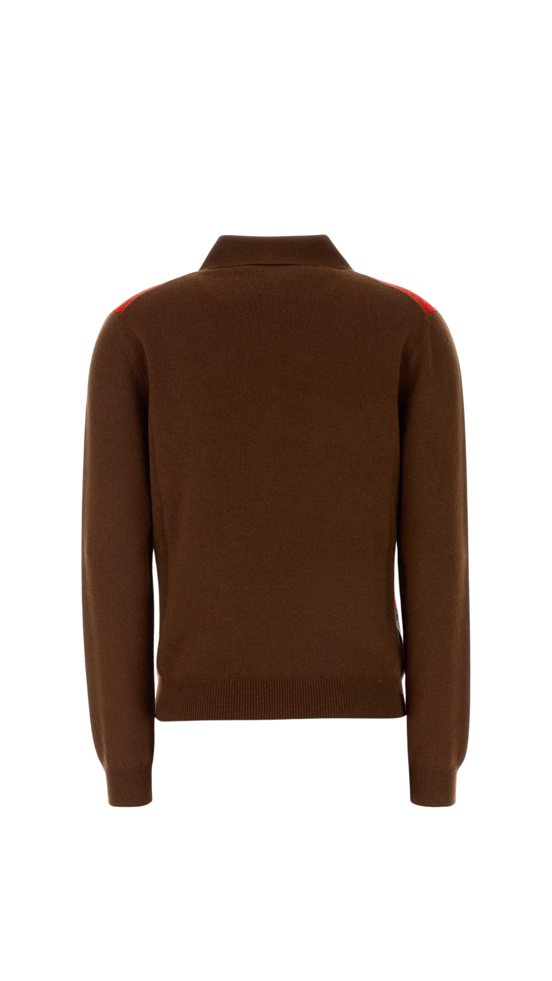 Polo Shirt Cashmere in Brown