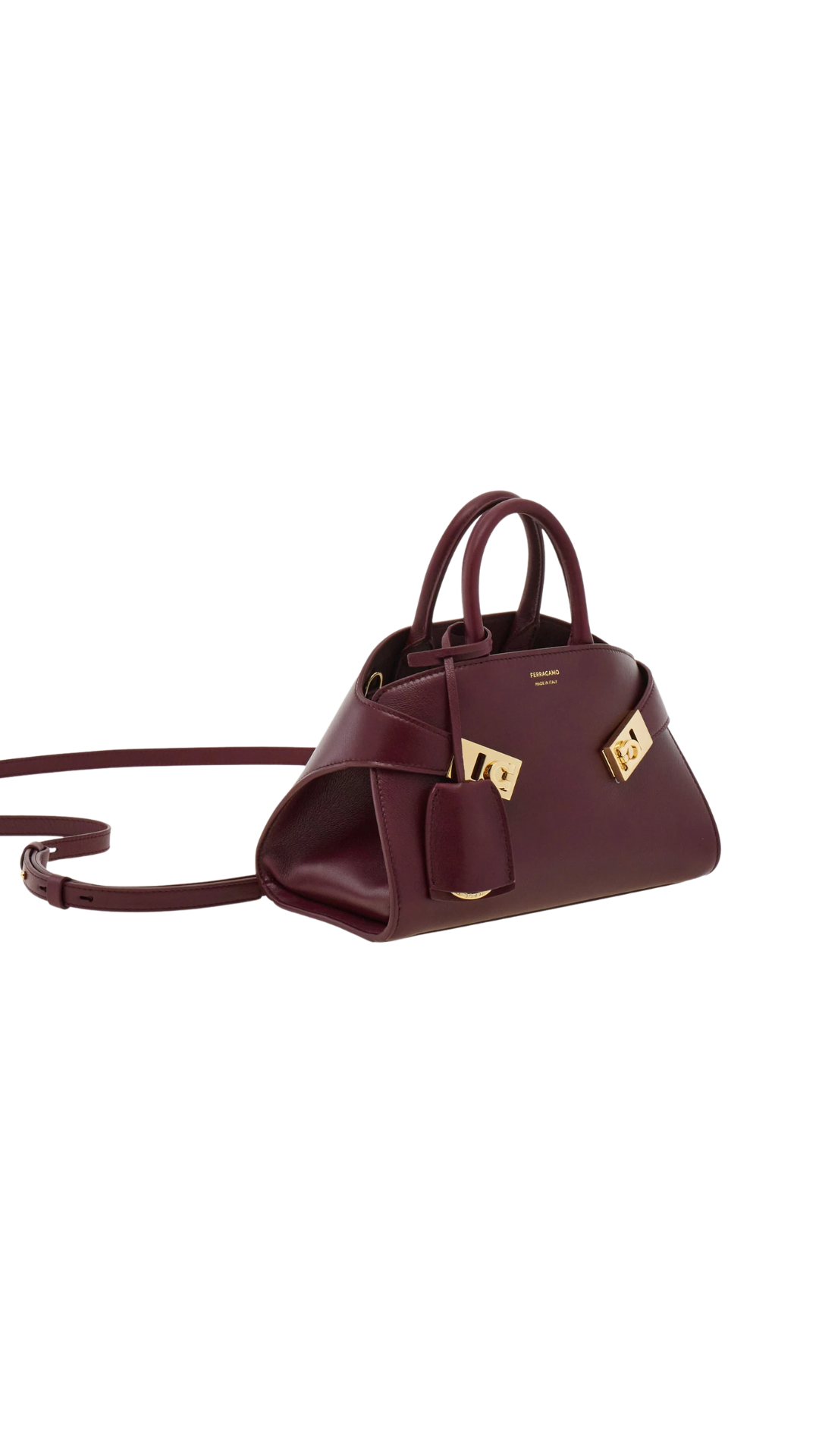 Hug Handbag (XS) in Plum