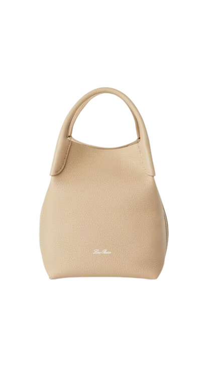Bolso pequeño Bale en masilla claro/plata envejecida