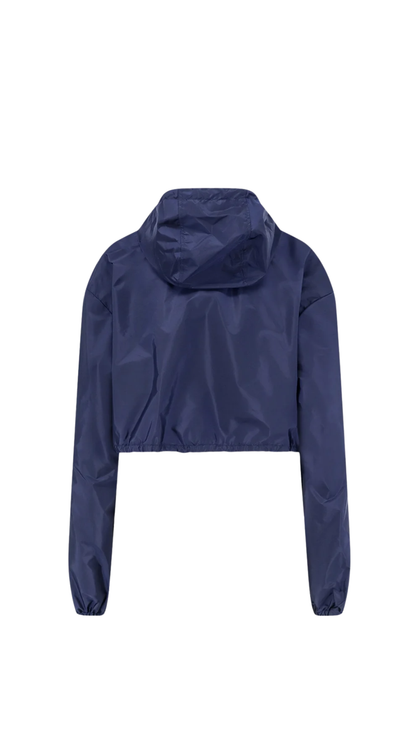 Technical Fabric Windbreaker in Blue