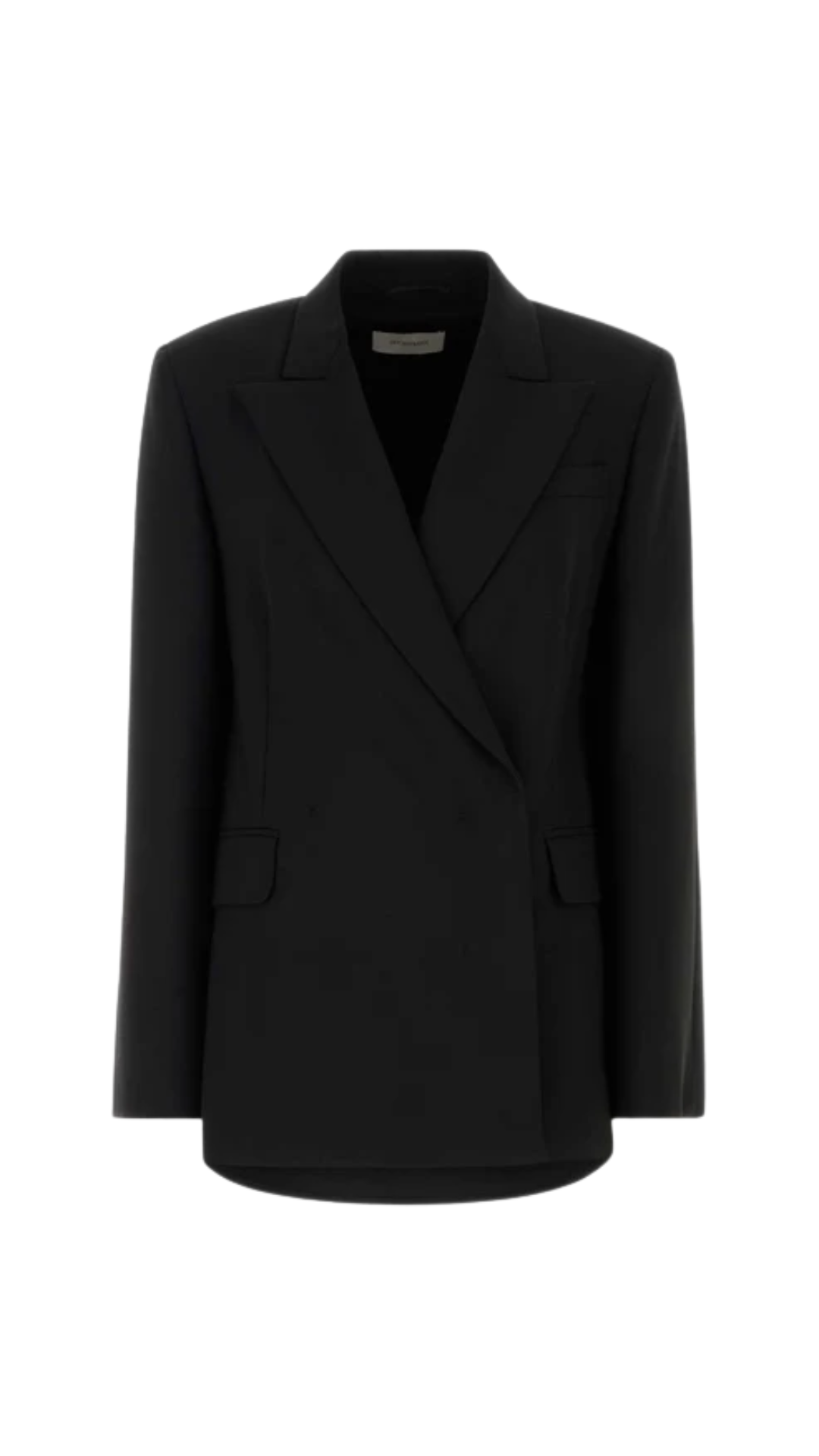 Stretch Gabardine Gestro Blazer in Black