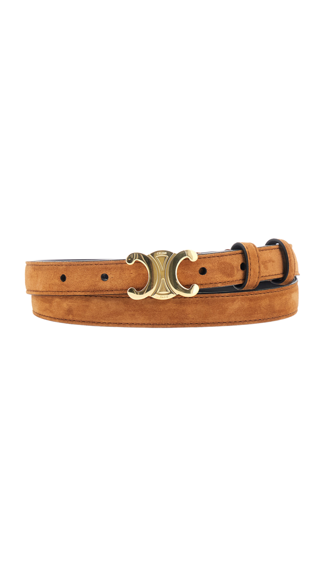 Logo Belt in Tan