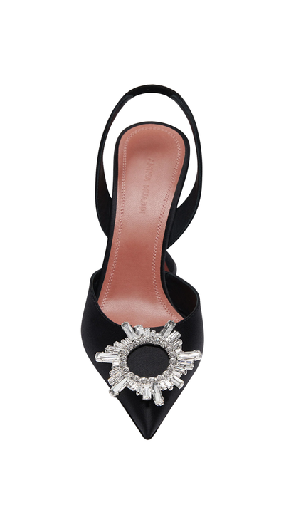 Begum Sling 95 Black Satin