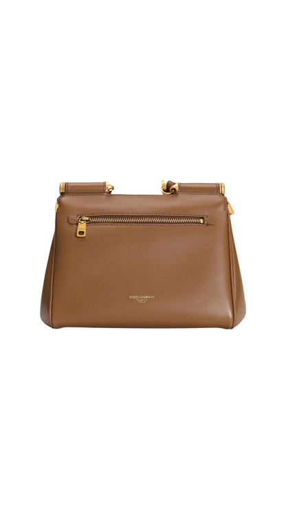 Small My Sicily Handbag in Brown