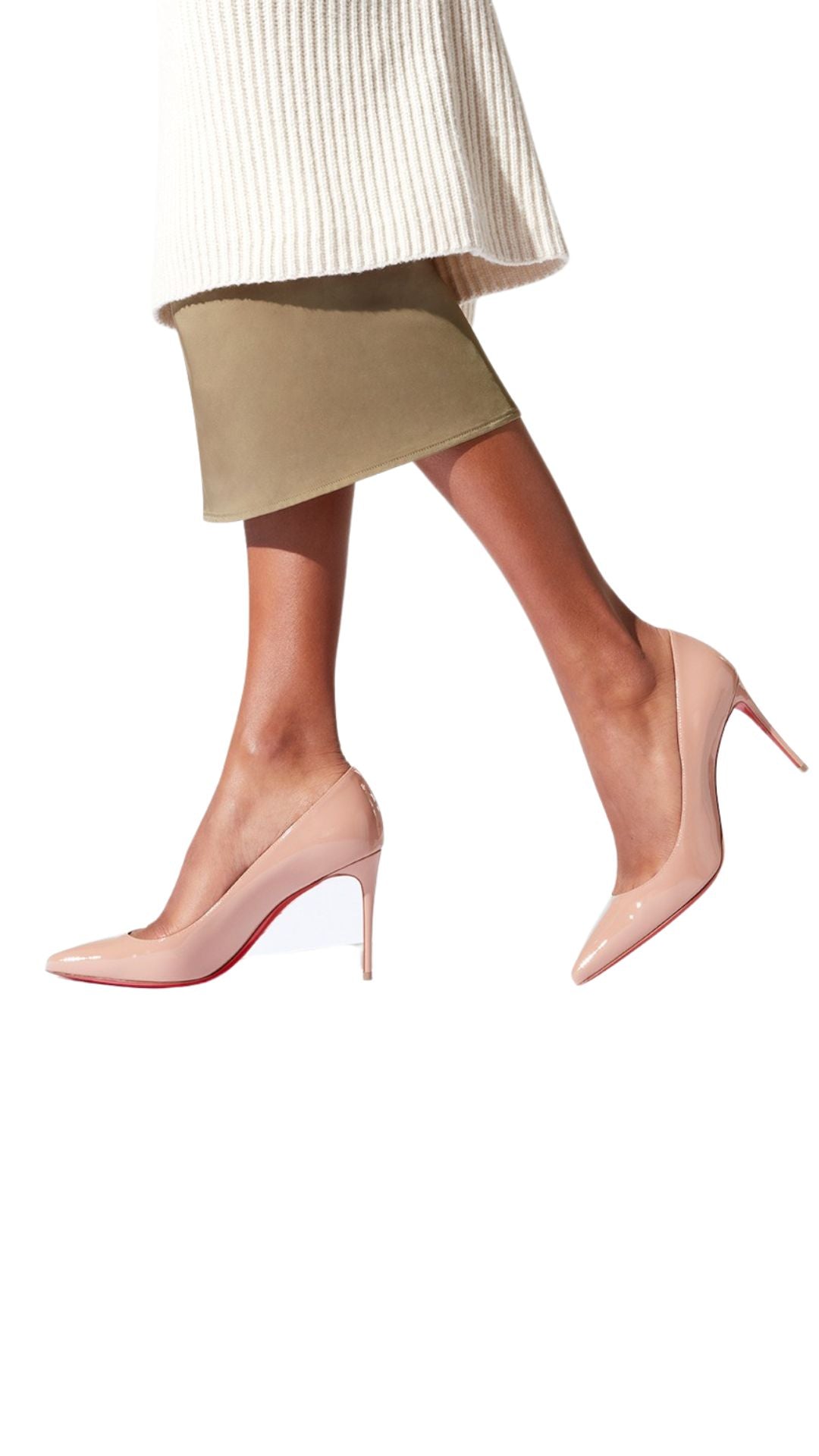 Zapatos de tacón Kate 85 mm de piel de becerro acharolada