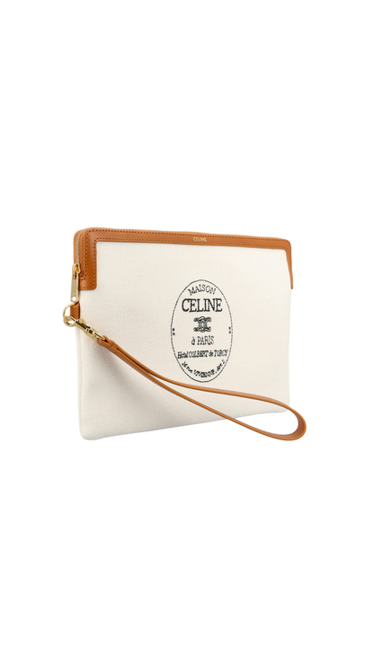 Small Pouch in Beige