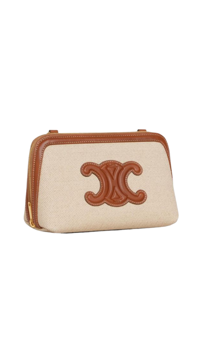 Celine Clutch On Chain Cuir Triomphe