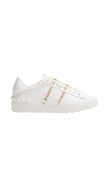 Rockstud Untitled Sneaker in White