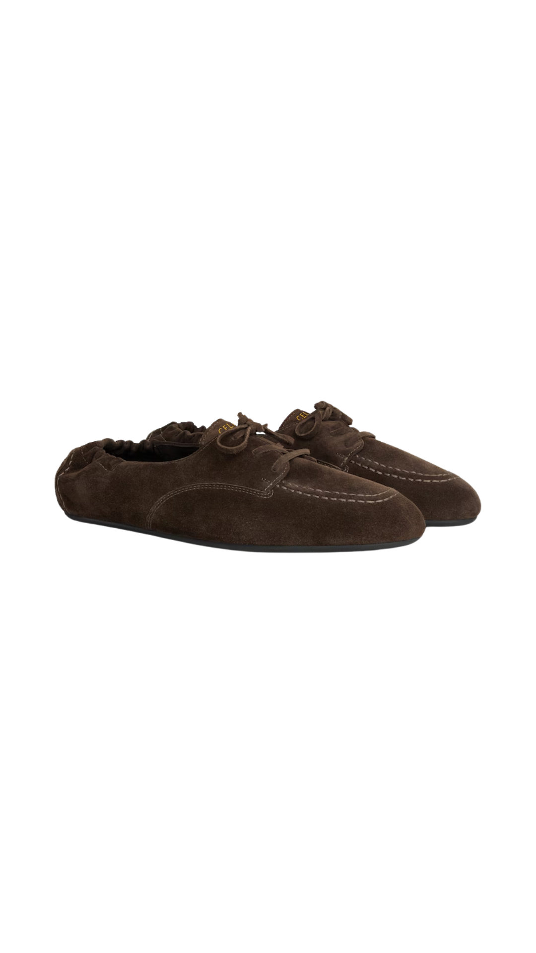 Adam Lace-Up Loafer in Dark Brown