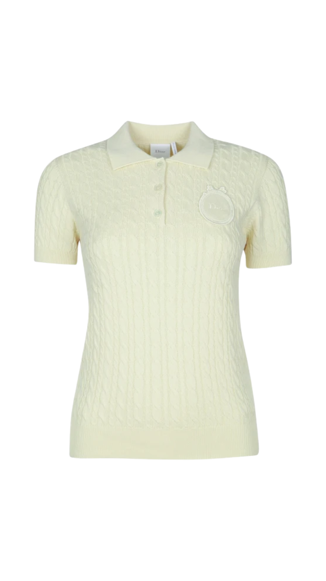 Dior Médaillon Embroidered Short-Sleeved Sweater