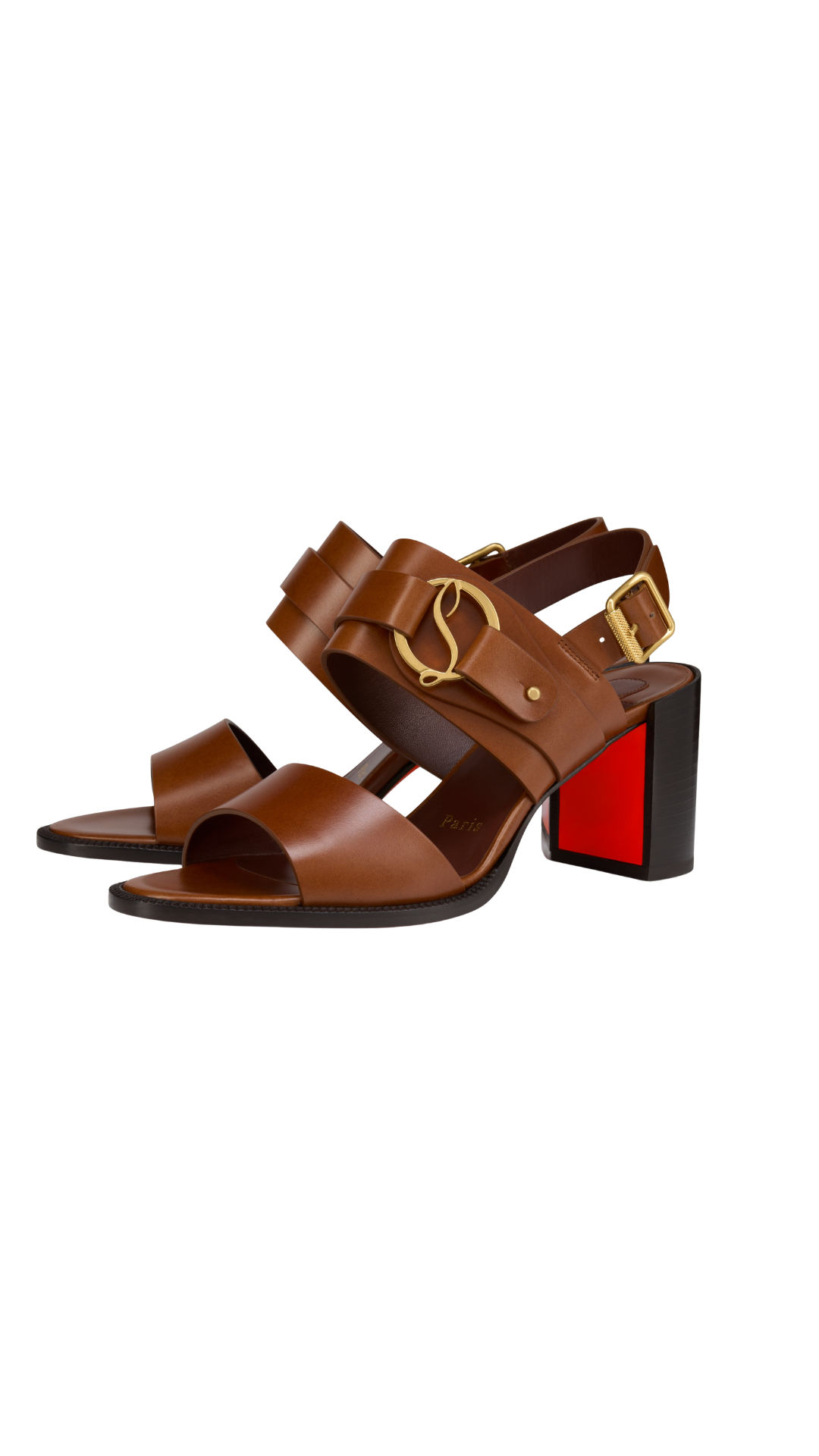 Her In Roma  Patinated Calf Leather - Dark Carmine