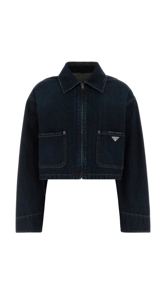 Denim Jacket in Navy