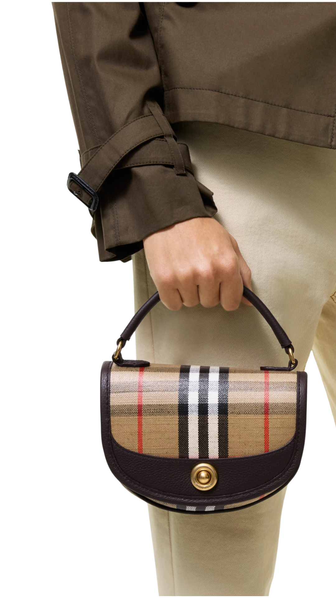 Mini Highlands Bag in Sand Beige