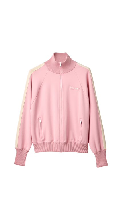 Technical Fabric Jacket in Alabaster/Ivory