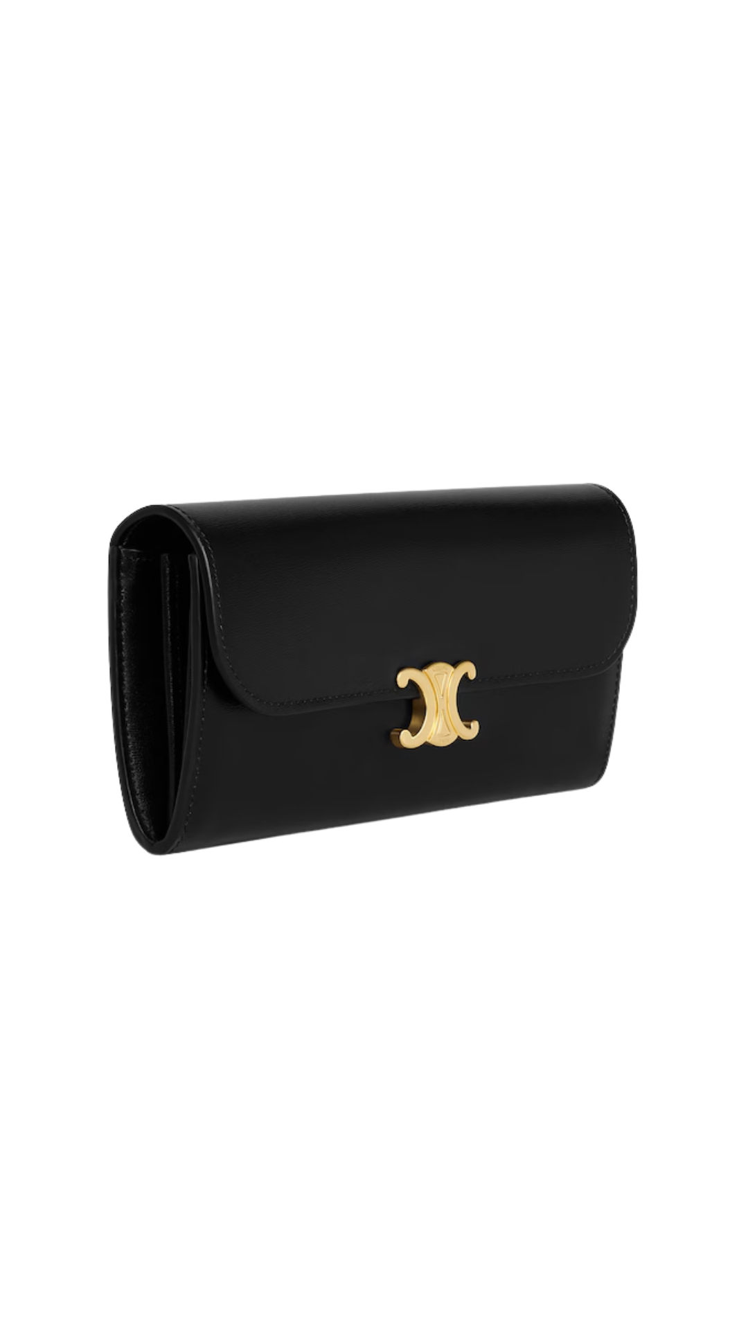 Large Wallet Triomphe in Black