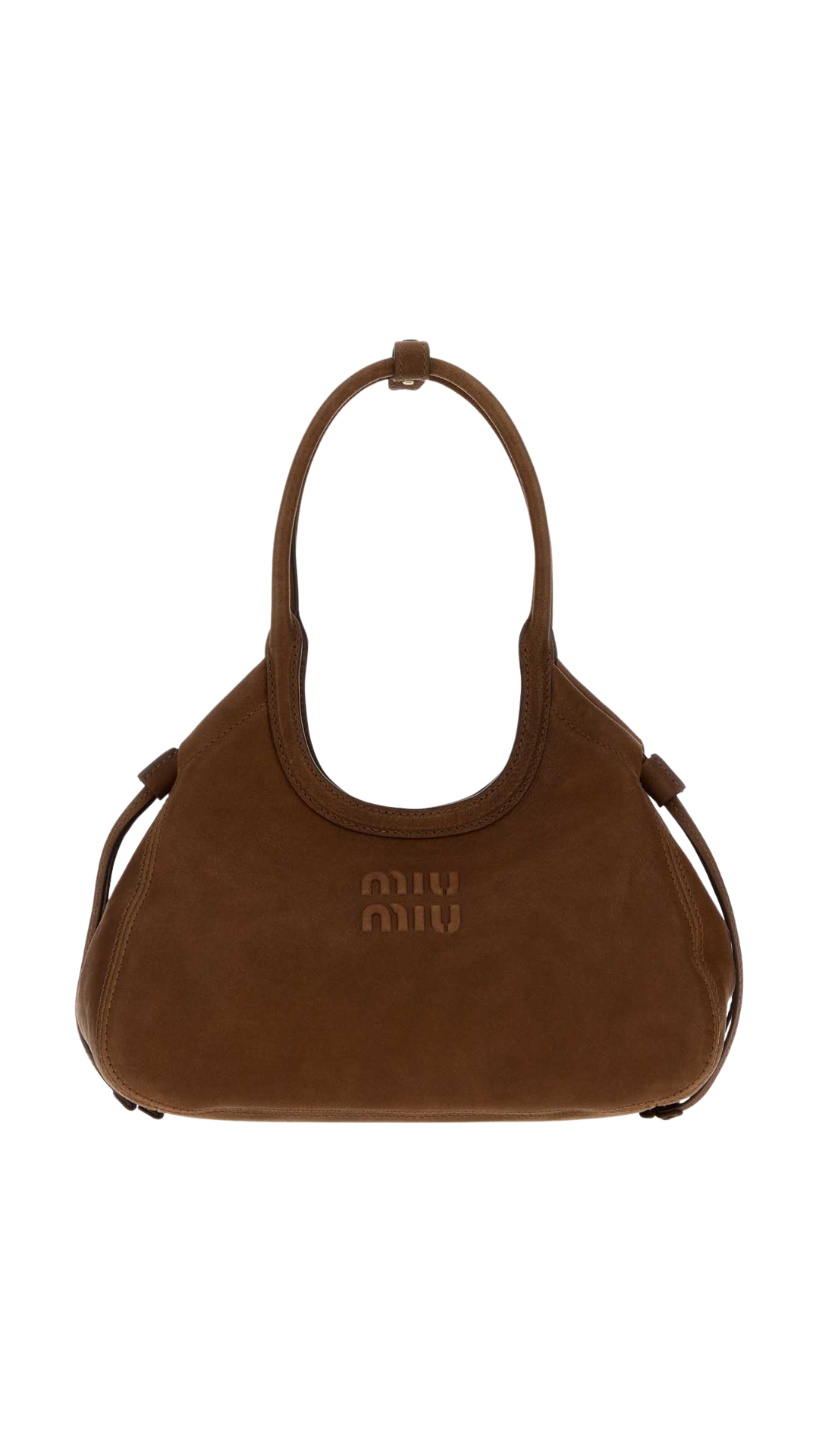 Ivy Nappa Leather Tote Bag in Oak