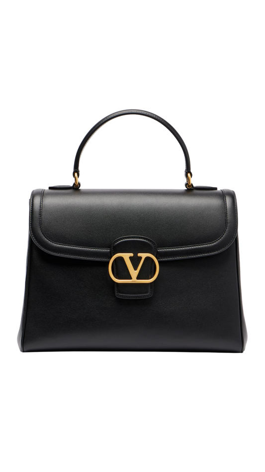 9TO5 Leather Shoulder Bag in Black