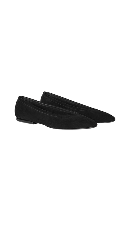Primula Ballet Flat in Black