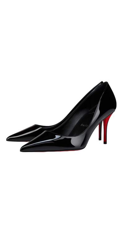 Miss Z 80 mm Pumps - Patent calf leather - Black