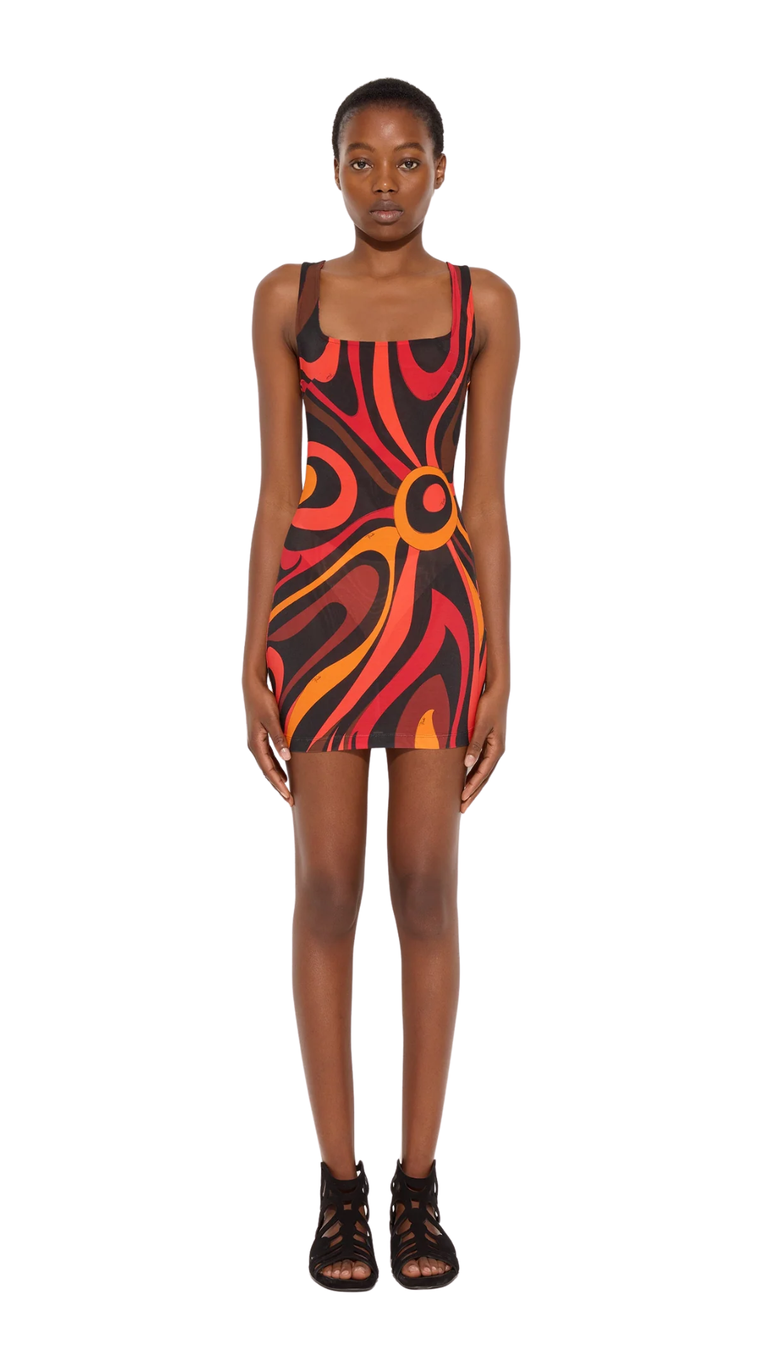 Marmo Print Dress