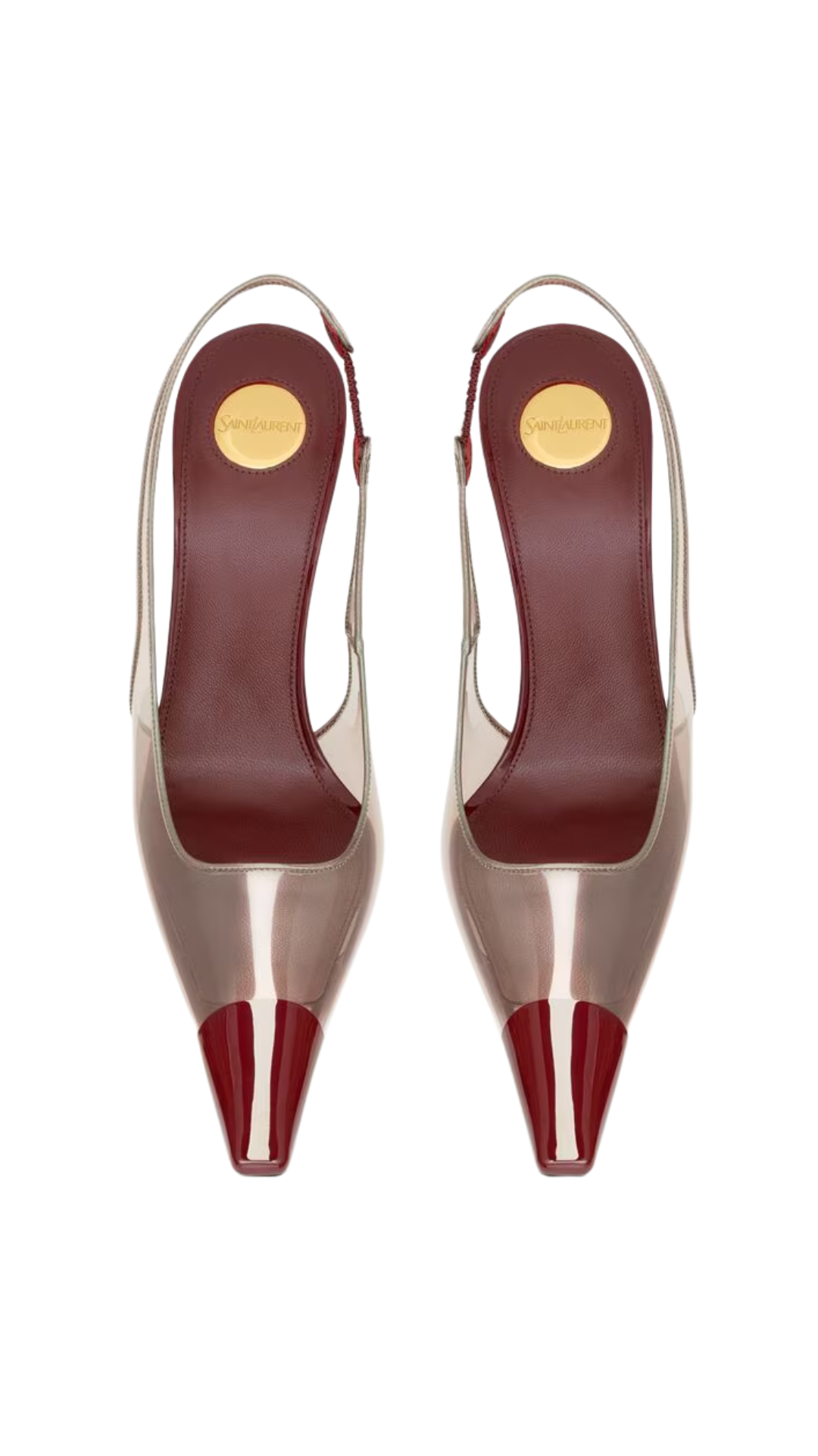 Phantom Slingback Pumps in Tpu Patent Leather