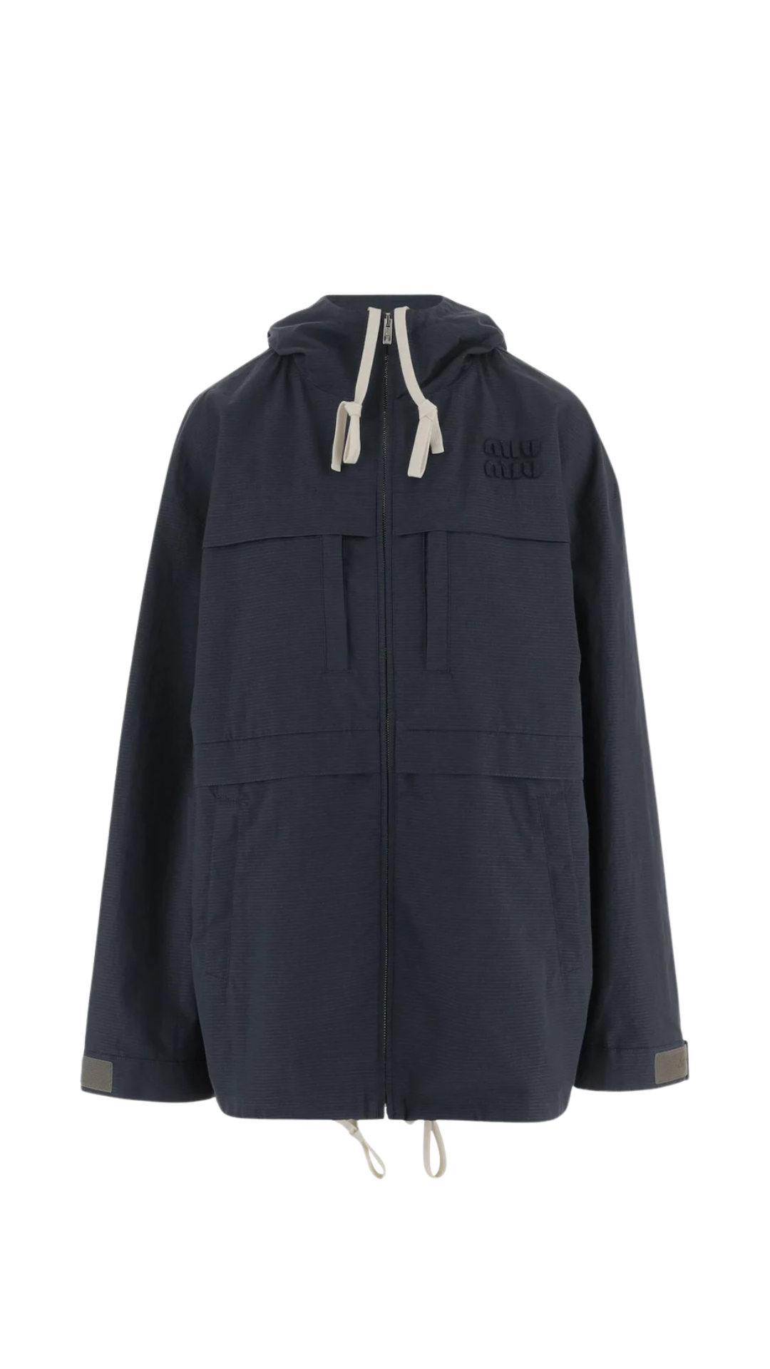 Ripstop Blouson Jacket in Blue