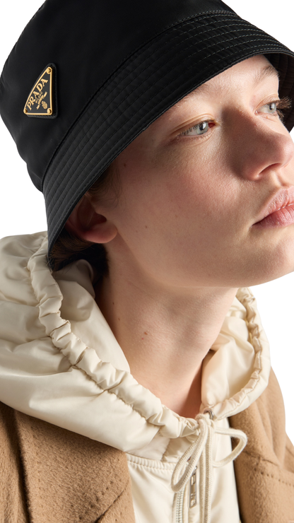 Re-Nylon Bucket Hat in Black