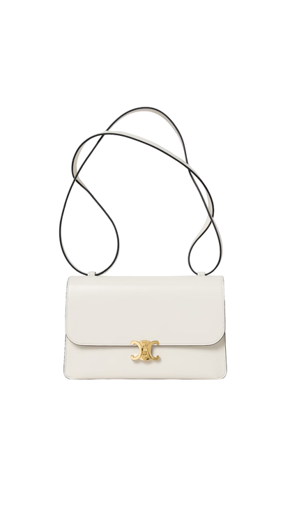 Le 17 in Creamy White / Black Calfskin