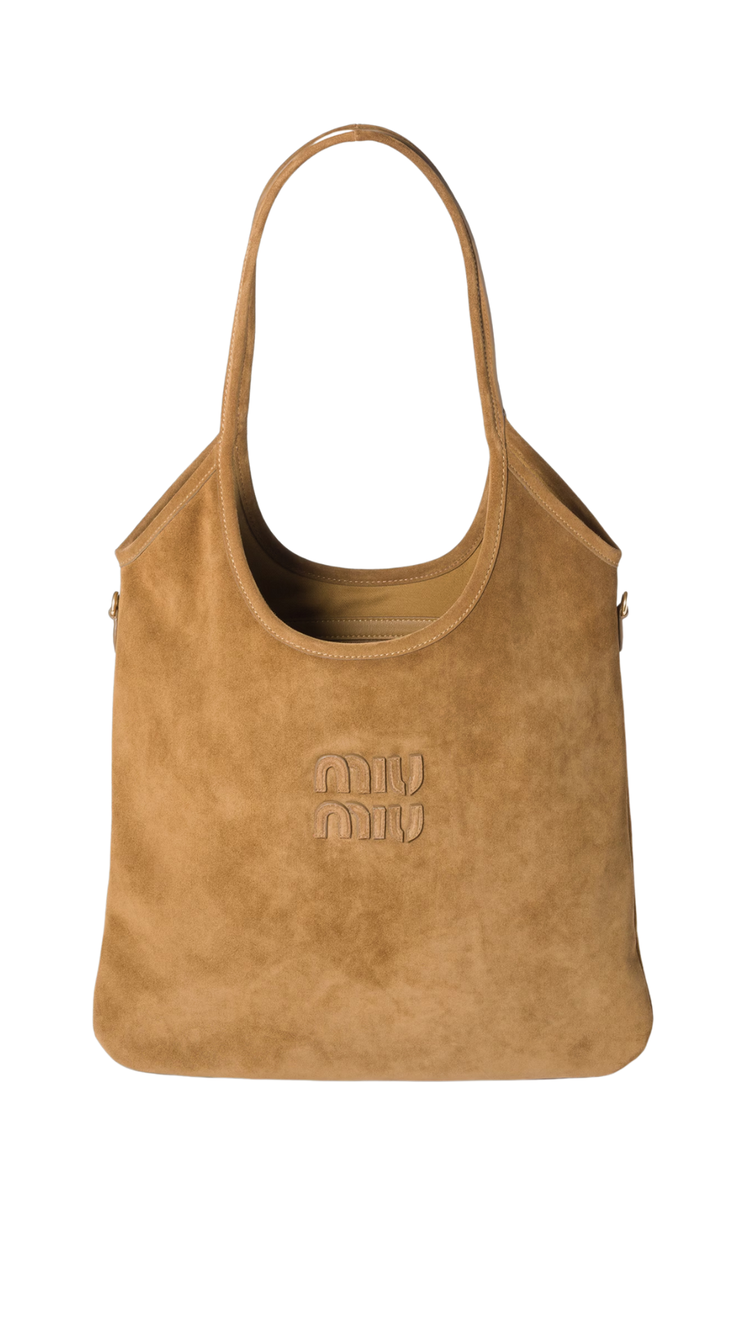 IVY Suede Bag in Olive Green