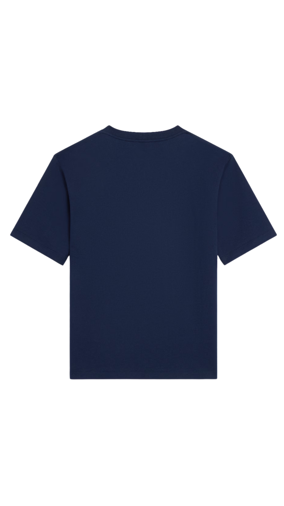 Loose T-Shirt in Navy Ink / White Cotton Jersey