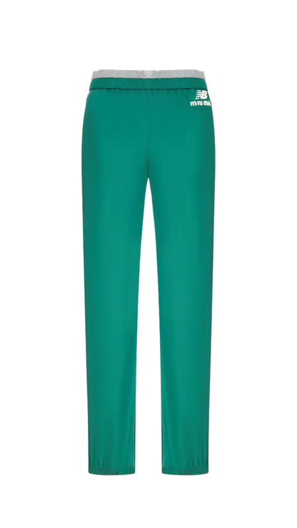 New Balance x Miu Miu Technical Poplin Trousers Featuring Coco Gauff
