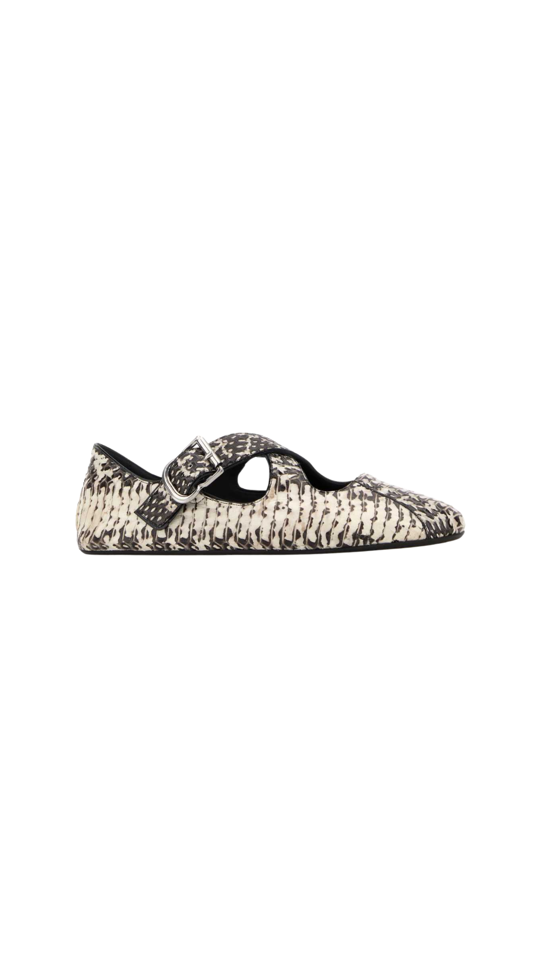 Criss Cross Ballet Flats in Ayers