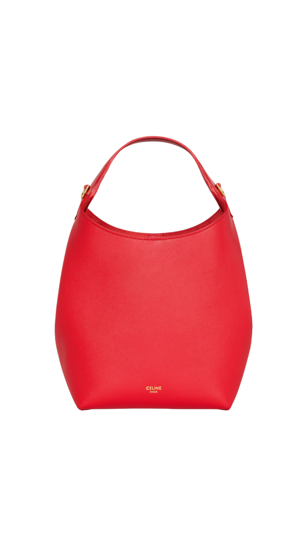 Small Hobo in Ultra Red Supple Smooth Calfskin