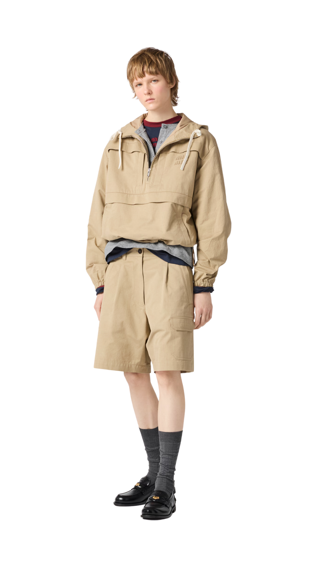 Ripstop Blouson Jacket in Cord