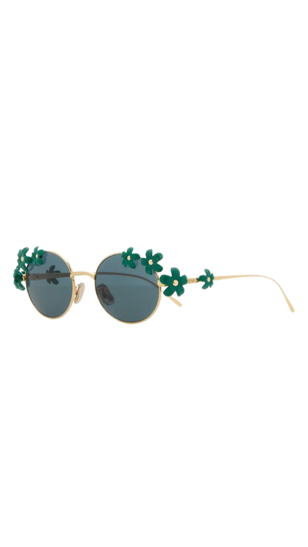Daisy Field Sunglasses in Emerald Green
