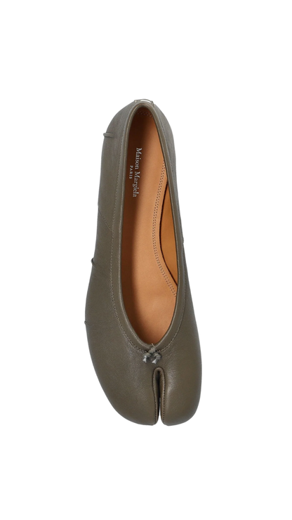 Tabi New Ballerina in Green