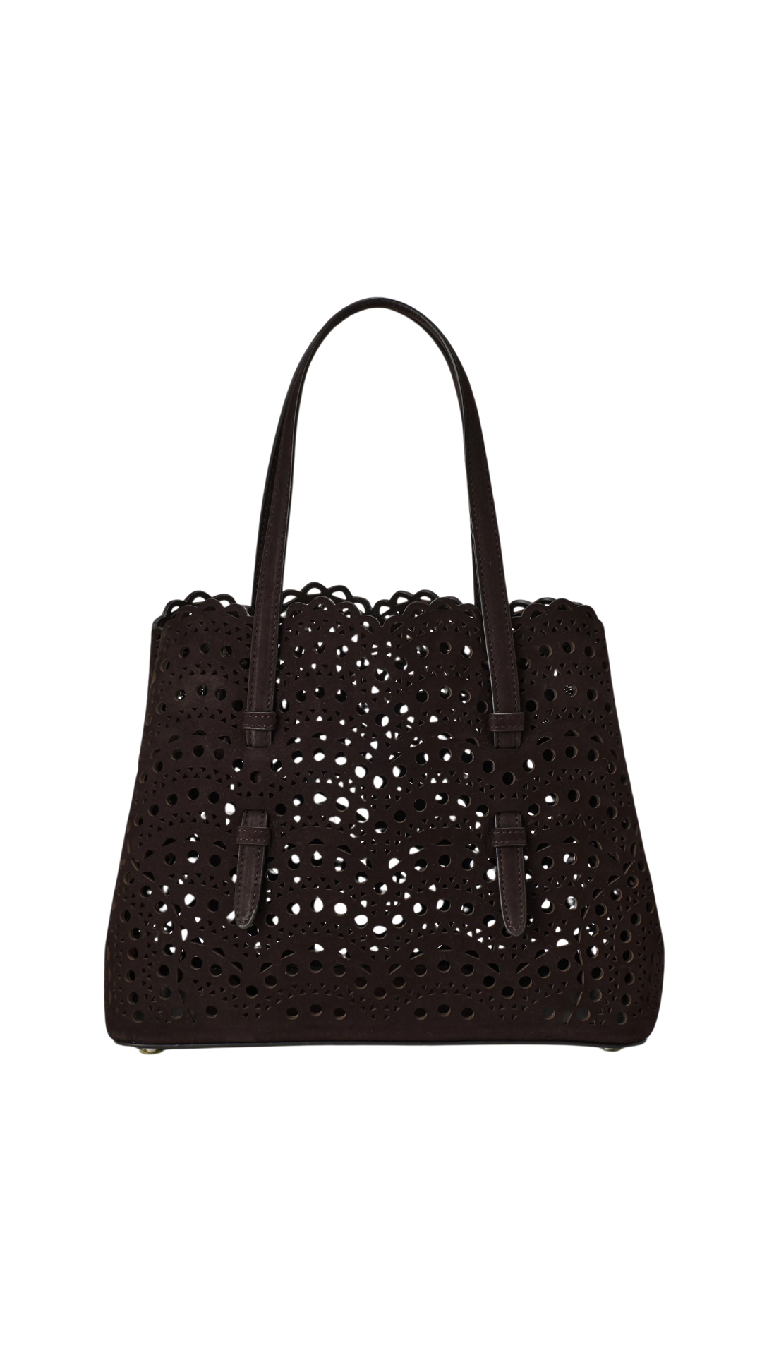 Mina 25 Bag in Dark Brown Vienne Wave Nubuck