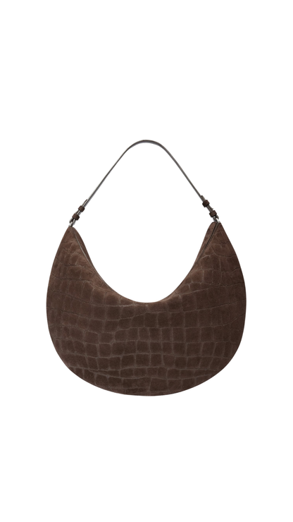 The Ovalo Bag in Dark Brown