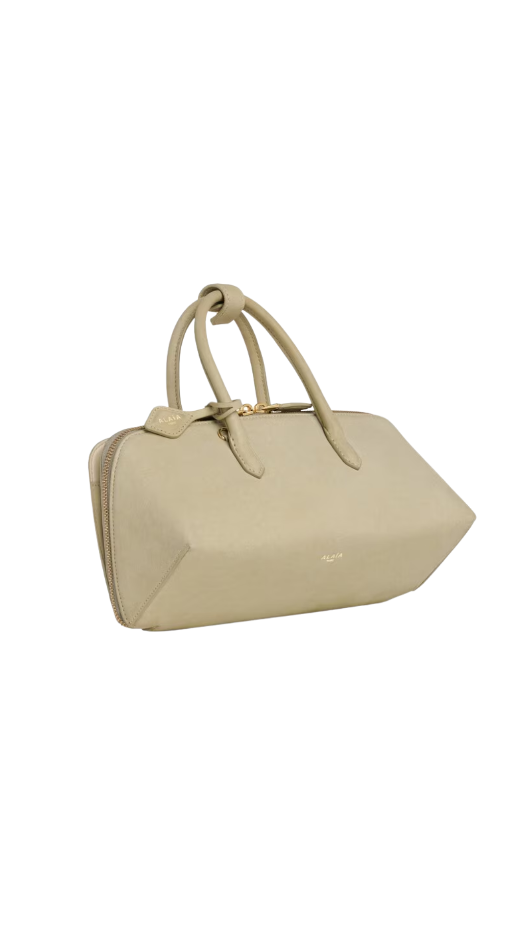 Delta Small Bag in Almond Green Nubuck