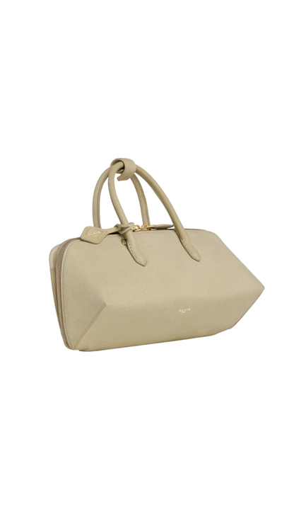 Delta Small Bag in Almond Green Nubuck