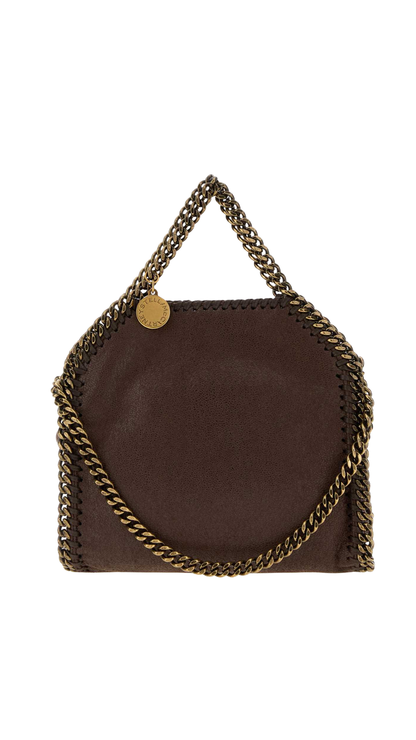Falabella Tiny Tote Bag in Brown