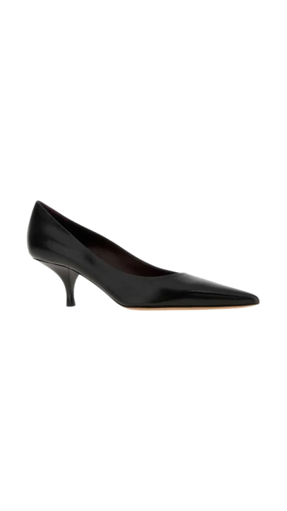 Lili Pumps in Black Leather