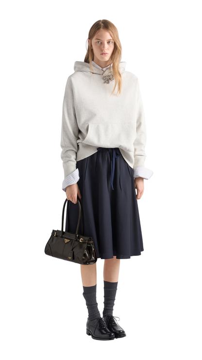 Bonnie Medium Leather Handbag in Forest