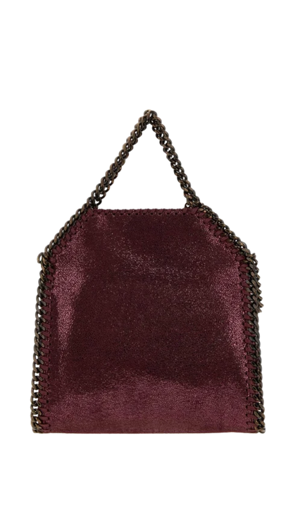 Falabella Tiny Tote Bag in Red