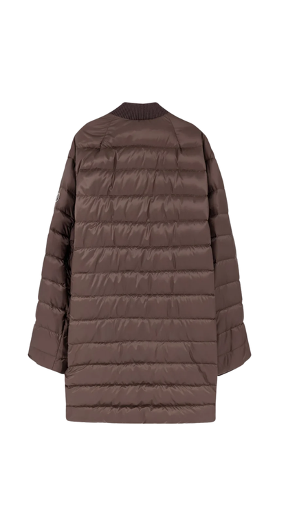 Flight Parka Down Jacket in Brown
